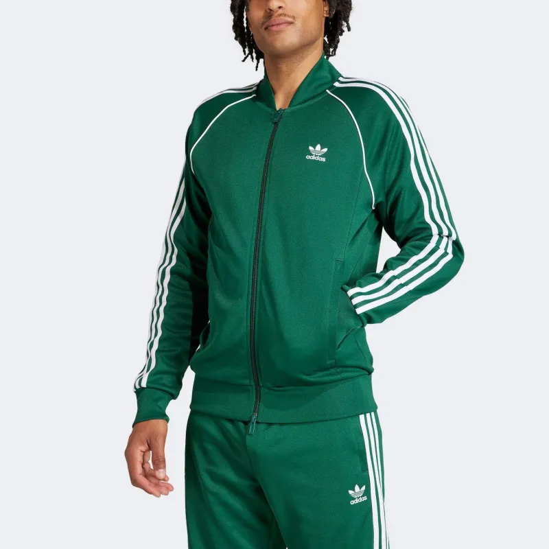 Adidas Originals COLOR CLASSICS Baseball Jacket Men's Green-1