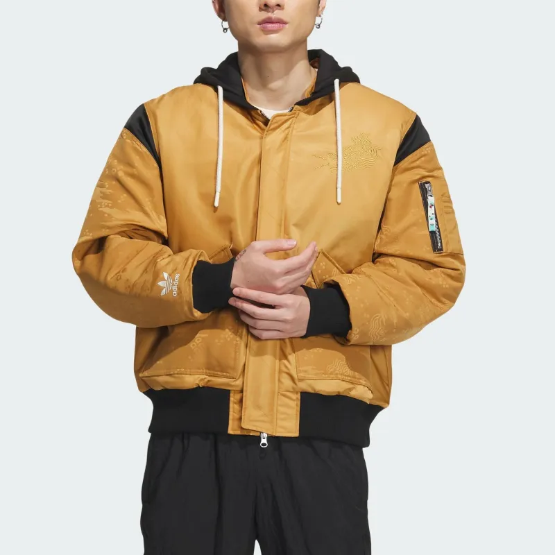 Adidas Originals x FEIFEI RUAN Jackets Coats Unisex Wheat Brown-1