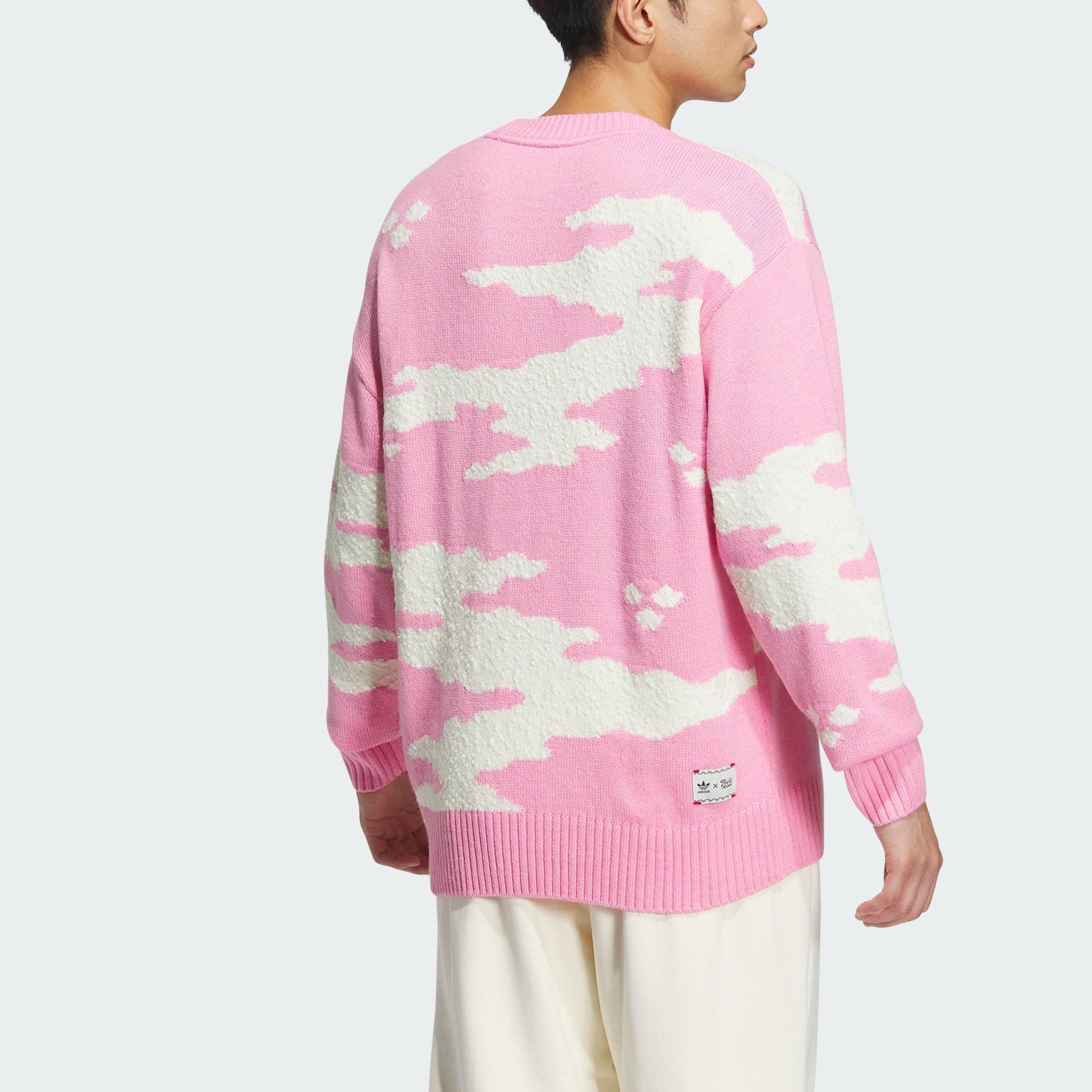 adidas originals pink jumper