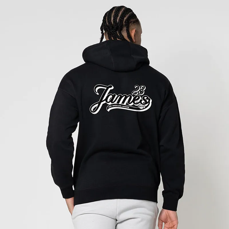 NBA Los Angeles Lakers Sweatshirts Men Black-3