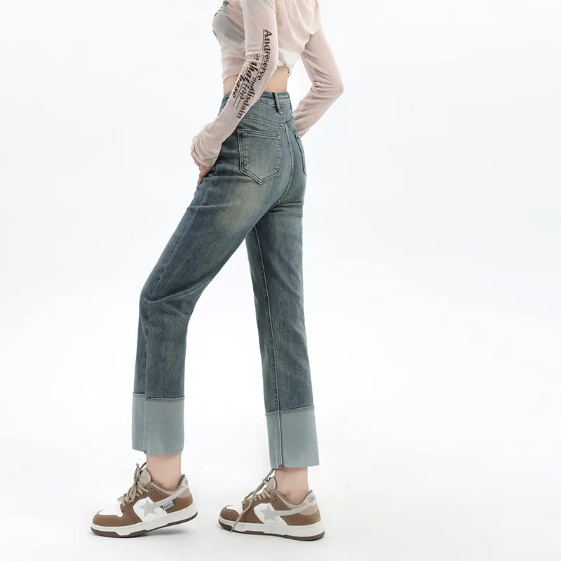 HELEH Jeans Women's Vintage Blue-1