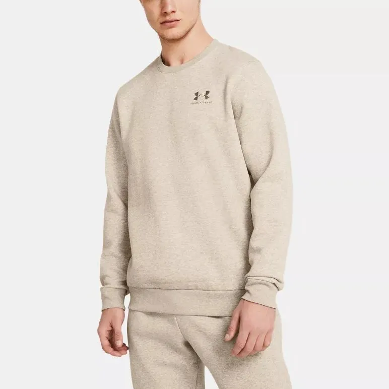 Under Armour Essential Fleece T Shirt Men's Highland Light Brown-2