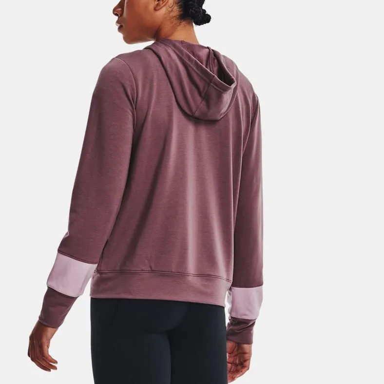 Under Armour Rival Terry Jackets Coats Women's Misty Purple-3
