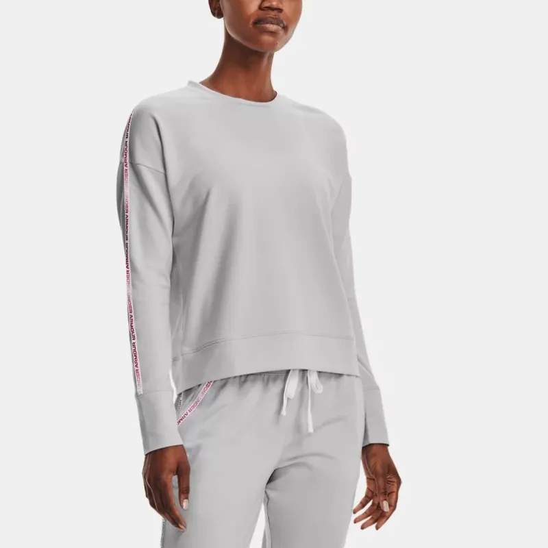 Under Armour Drop Shoulder Sleeve T Shirt Women's Halo Gray-2