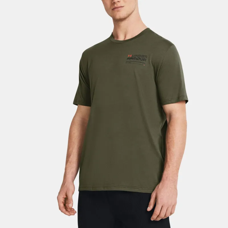 Under Armour T Shirt Men's Green-2