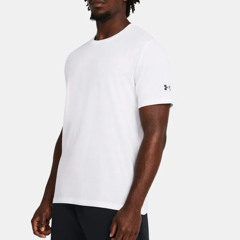 Under Armour UA Athletics T Shirt Men's White-2