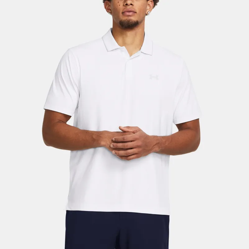 Under Armour UA Iso Chill Polo Shirt Men's White-3