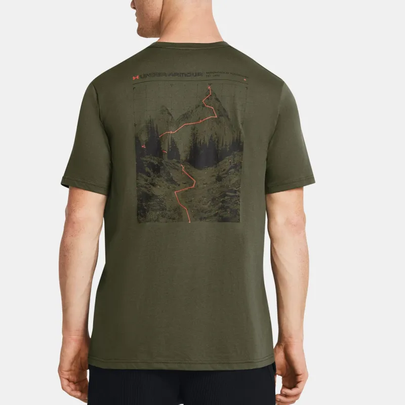 Under Armour T Shirt Men's Green-3