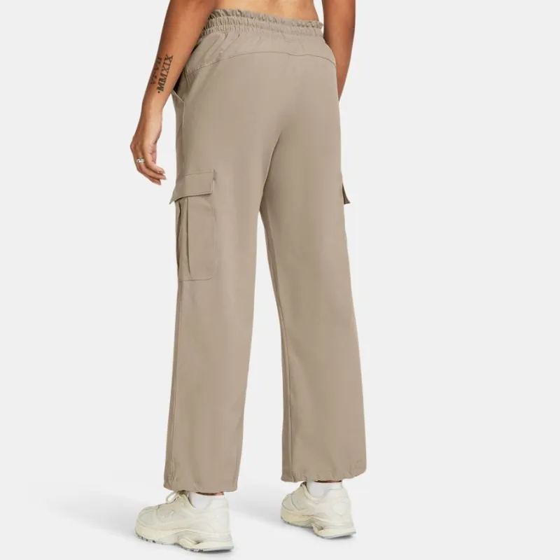 Under Armour Armoursport Knitted Sports Pants Women's High Ground Light Brown-3