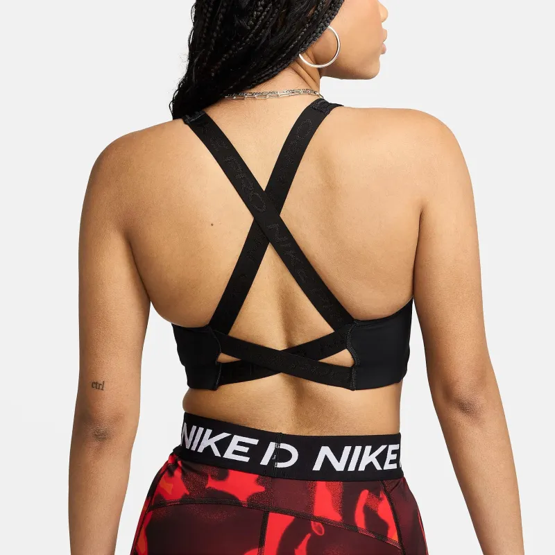 Nike X Megan Thee Stallion Women's Medium Support Non Padded Sports Bra Black-3