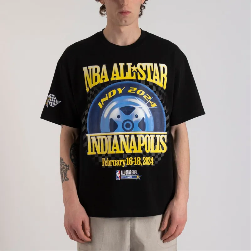 NBA x Authmade T-Shirt Unisex Black-2