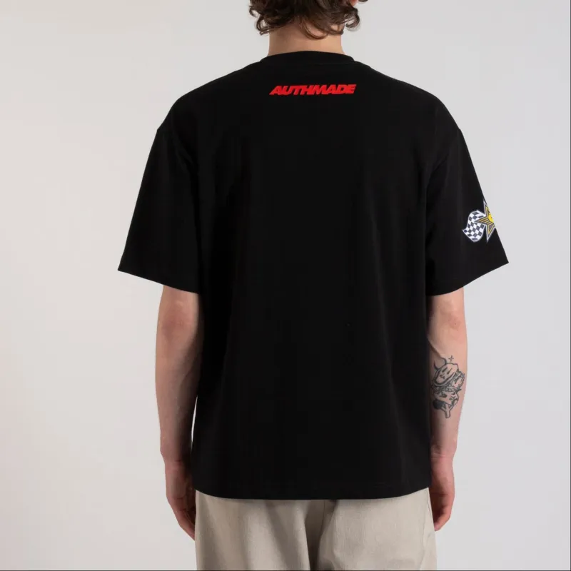 NBA x Authmade T-Shirt Unisex Black-4