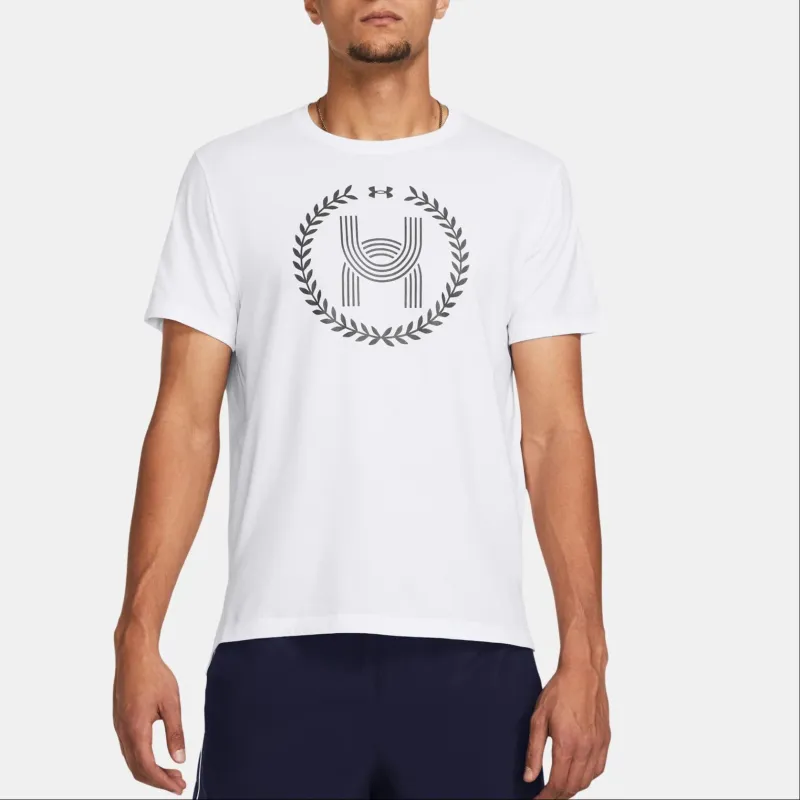 Under Armour UA Launch T Shirt Men's White-2