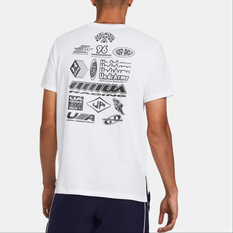 Under Armour UA Launch T Shirt Men's White-3