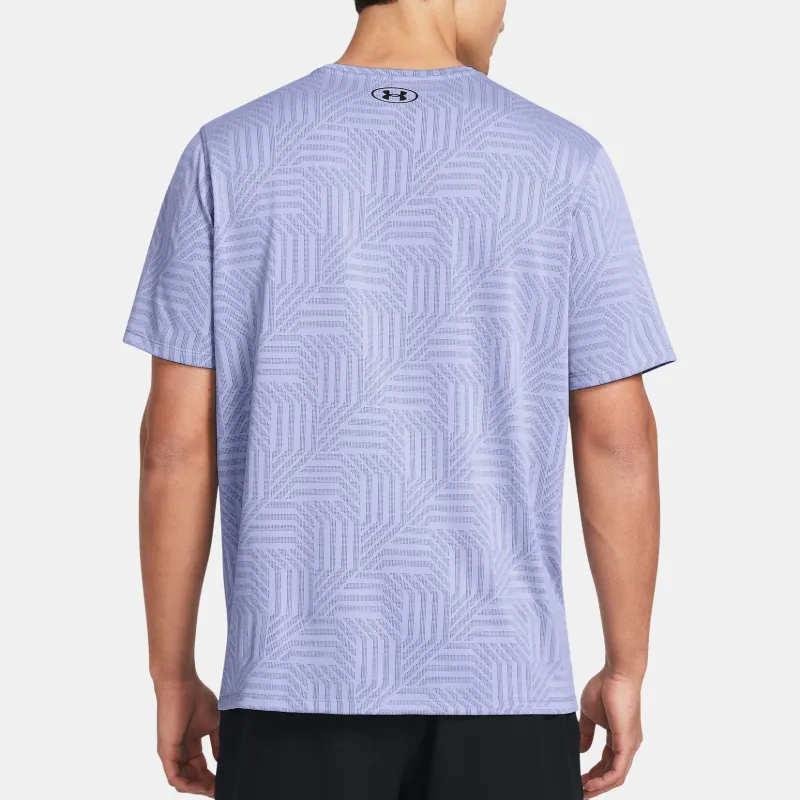 Under Armour UA Tech™ Vent Geotessa T-Shirt Men's Starlight Purple-3