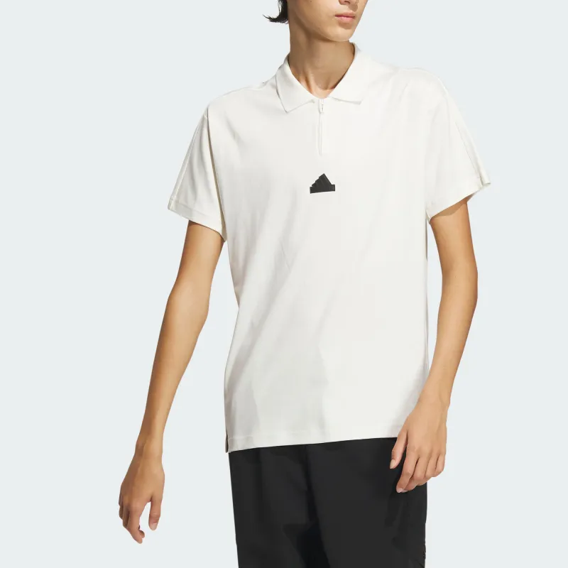 Adidas CITY ESCAPE Polo Shirt Men's Jade White-1