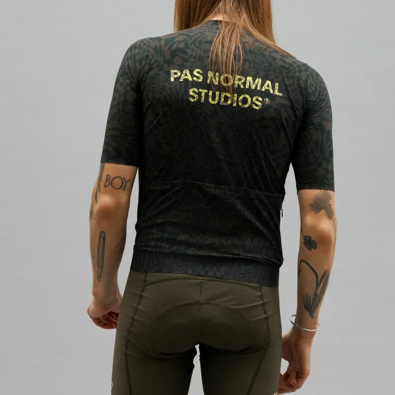 PAS NORMAL STUDIOS Cycling Clothing Men's Olive Green Plaid-4