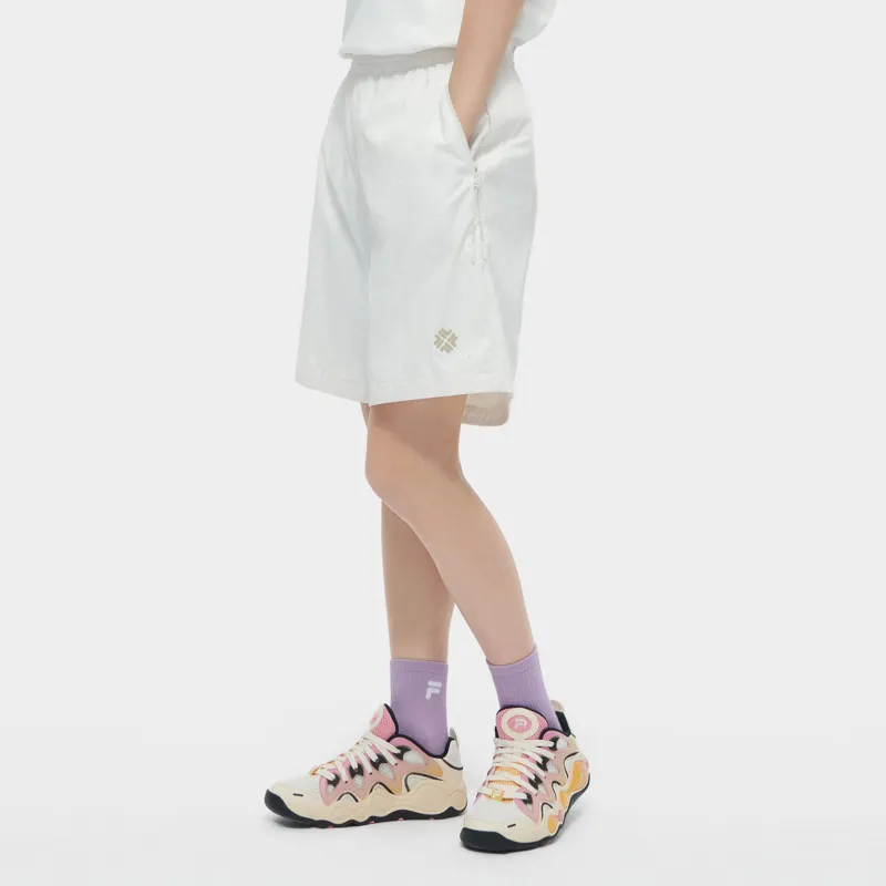 FILA FUSION FUSIONEER.1911 Casual Shorts Unisex Smoke White-4