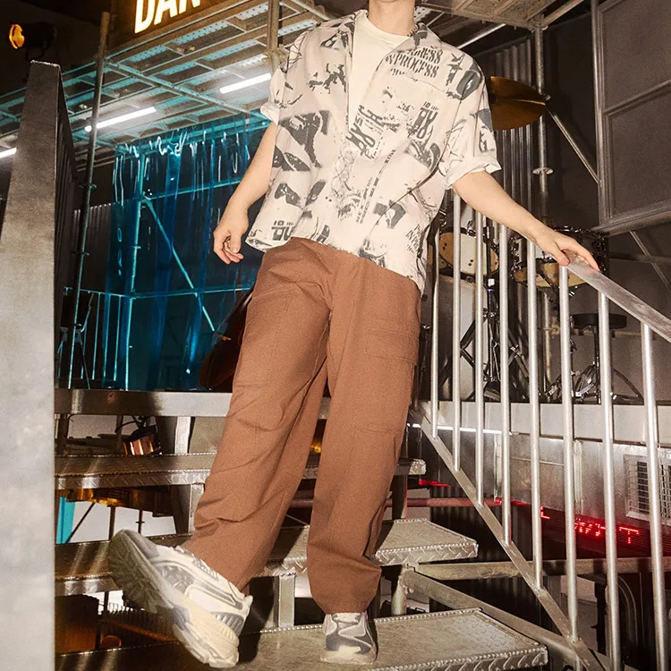 PUMA DCARGO PANTS Cargo Pants Unisex Brown-1