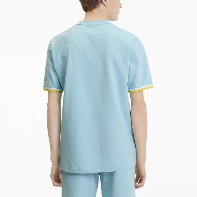PUMA BRATION T-Shirts Men Sky Blue-4