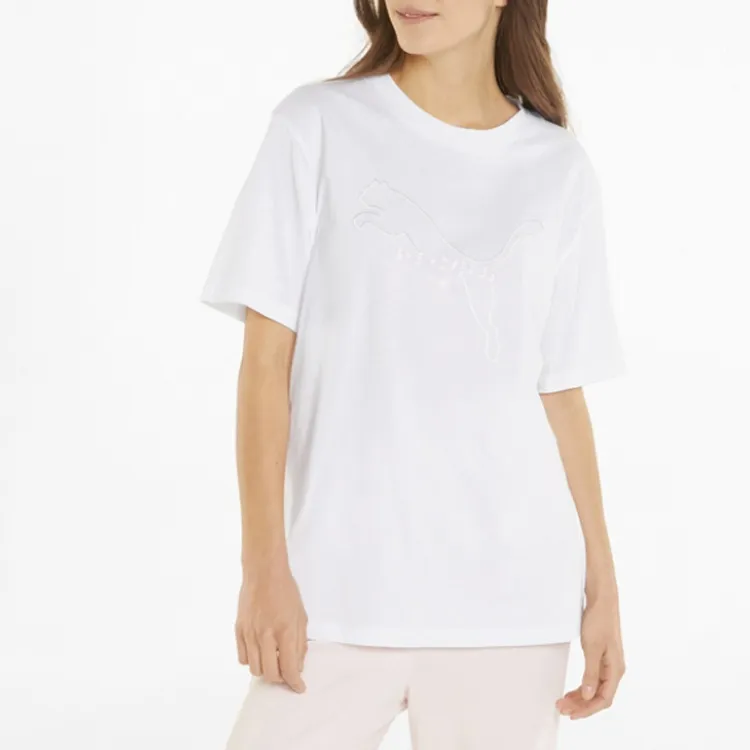 PUMA INTERNATIONAL W DAY T-Shirts Women's White-1