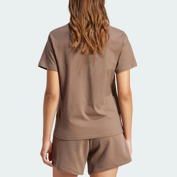 Adidas Originals T Shirt Women's Brown-2