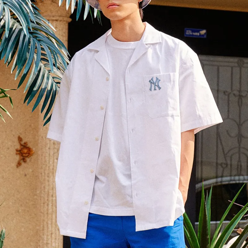 MLB New York Yankees Shirt Unisex White-2