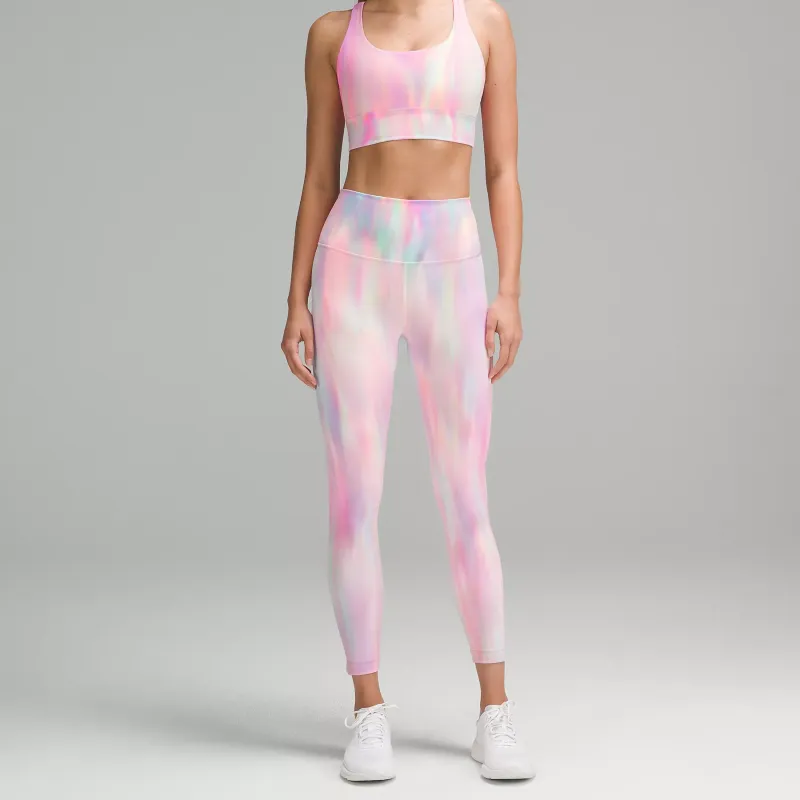 Lululemon Wunder Train Sports Pants Women's Psychedelic Facial Cleanser-2