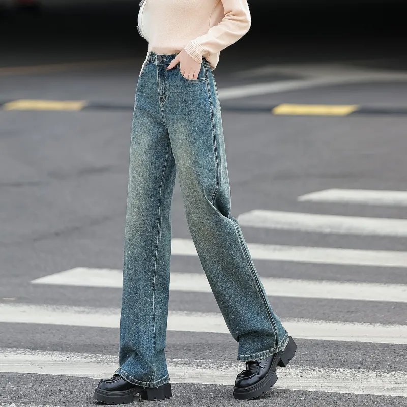 【dme】 Jeans Women's Medium Denim Blue-4