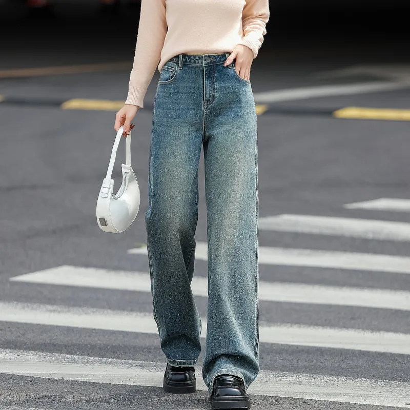 【dme】 Jeans Women's Medium Denim Blue-2