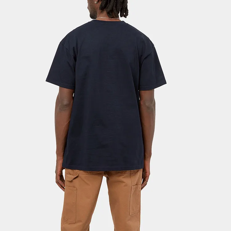 Carhartt WIP Logo Embroidered Crewneck T Shirt-4
