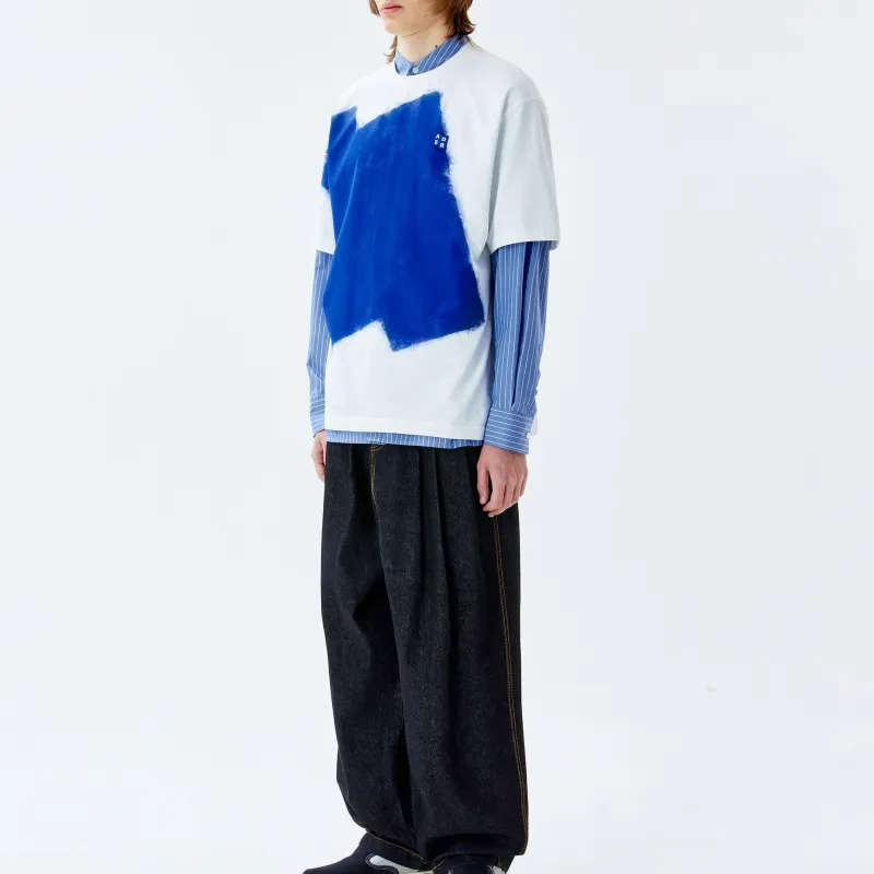 ADER ERROR Logo-tag Jersey T-shirt-3