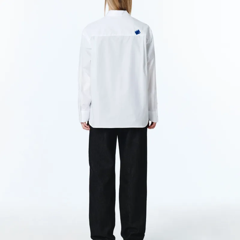ADER ERROR Long sleeved Cotton Shirt-4