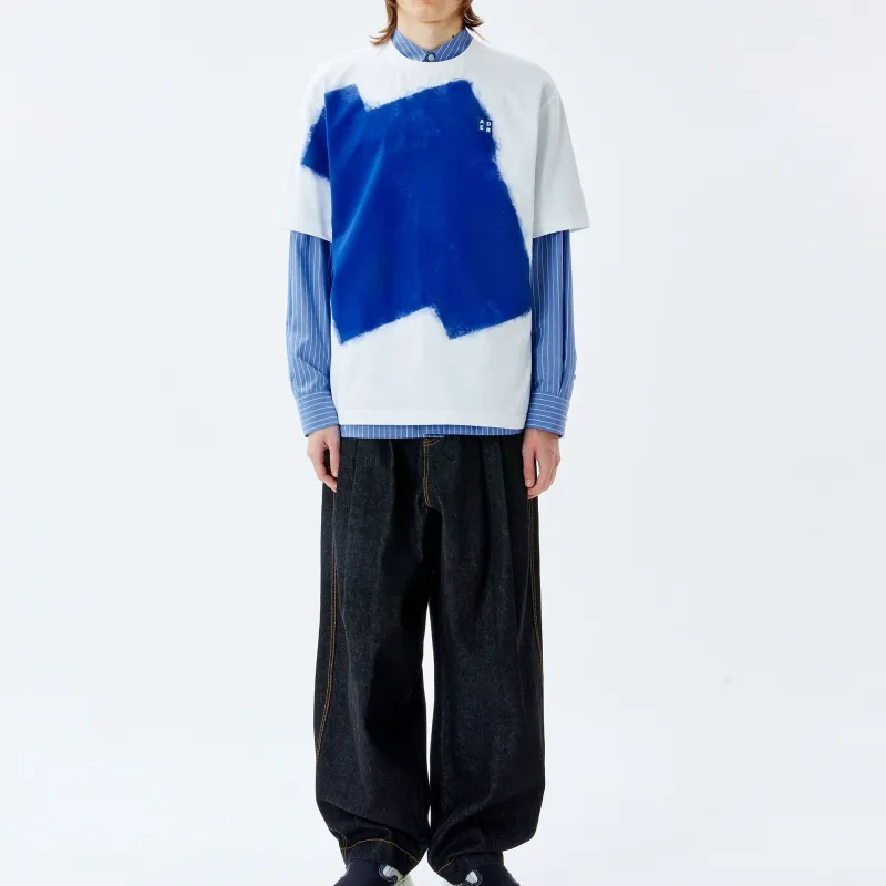 ADER ERROR Logo-tag Jersey T-shirt-4