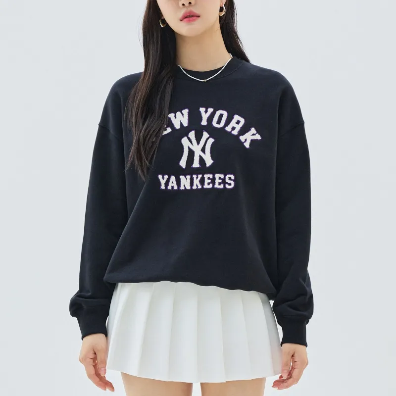 MLB New York Yankees Sweatshirt Women's Black-2