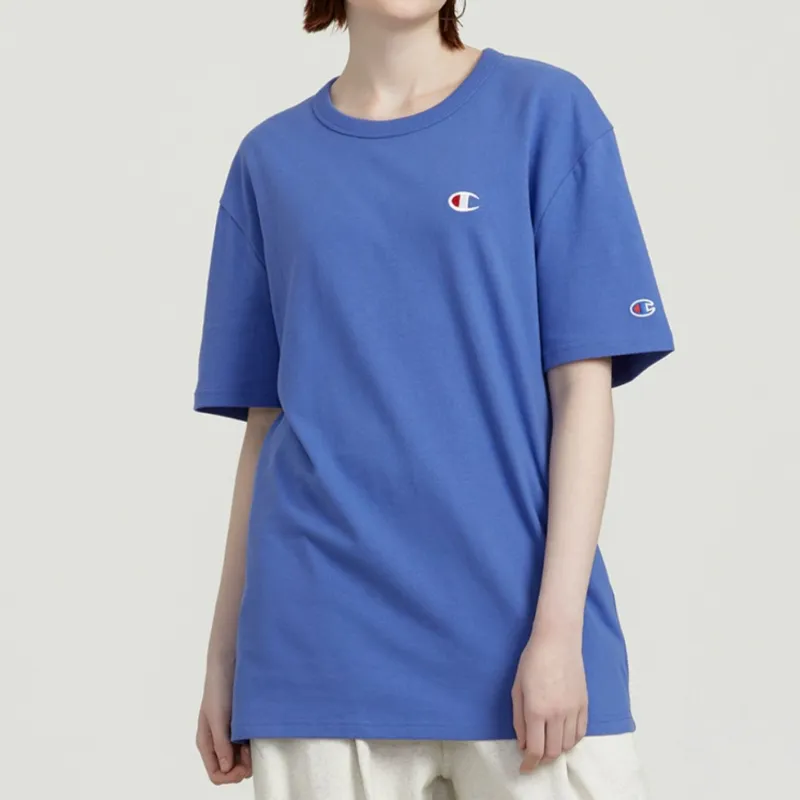 Champion T Shirt Unisex Light Blue-2