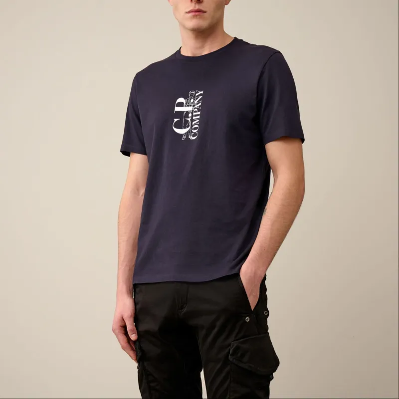 C.P.Company SS24 T Shirt Men's Blue-1