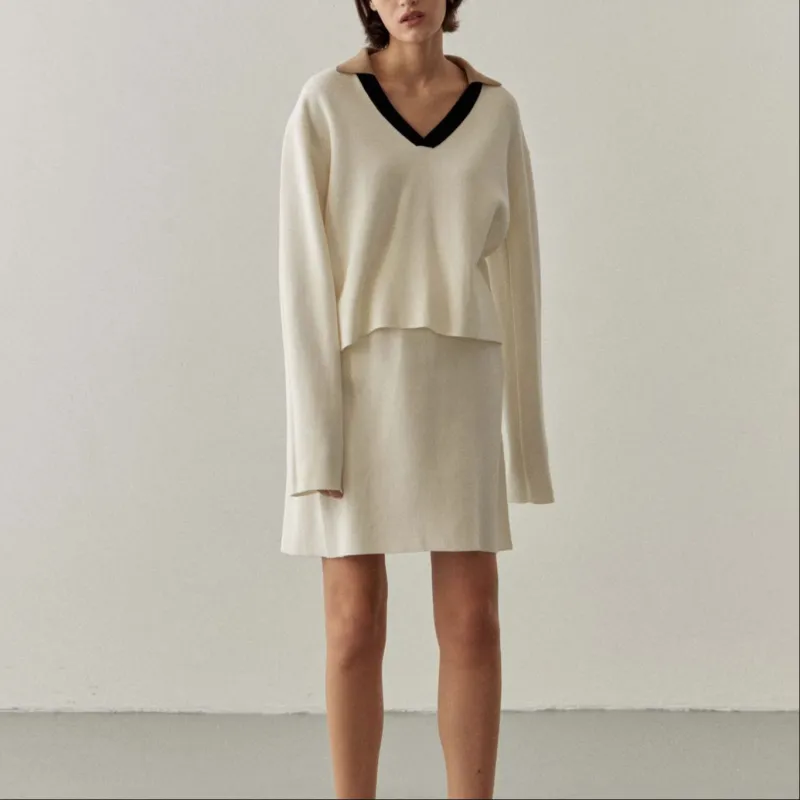 VIKTORIACHAN Knitwear Women's Ecru-1
