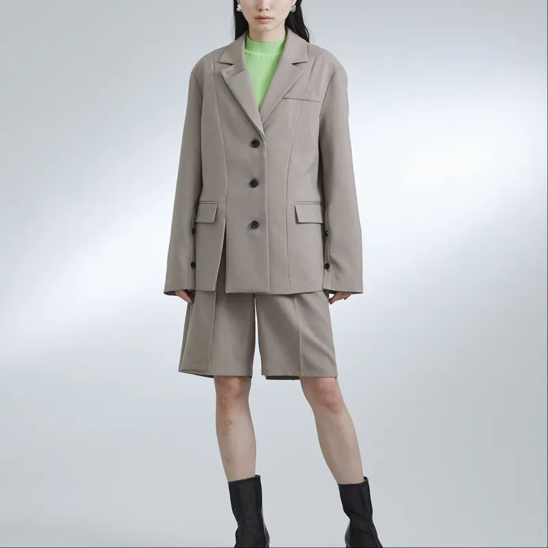 UNITED TOKYO SS24 Business Suit Women's Light Brown-2