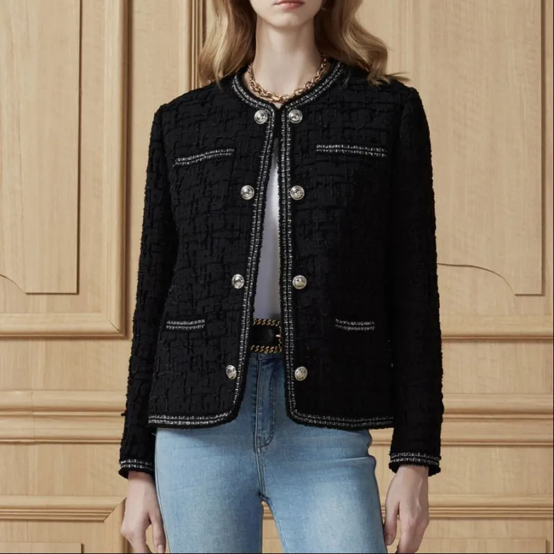 DKNY Jackets Coats Women's Black-1