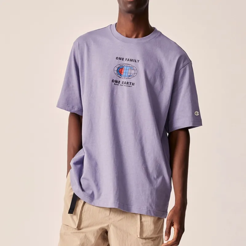 Champion SS24 T-Shirt Unisex Light Purple-2