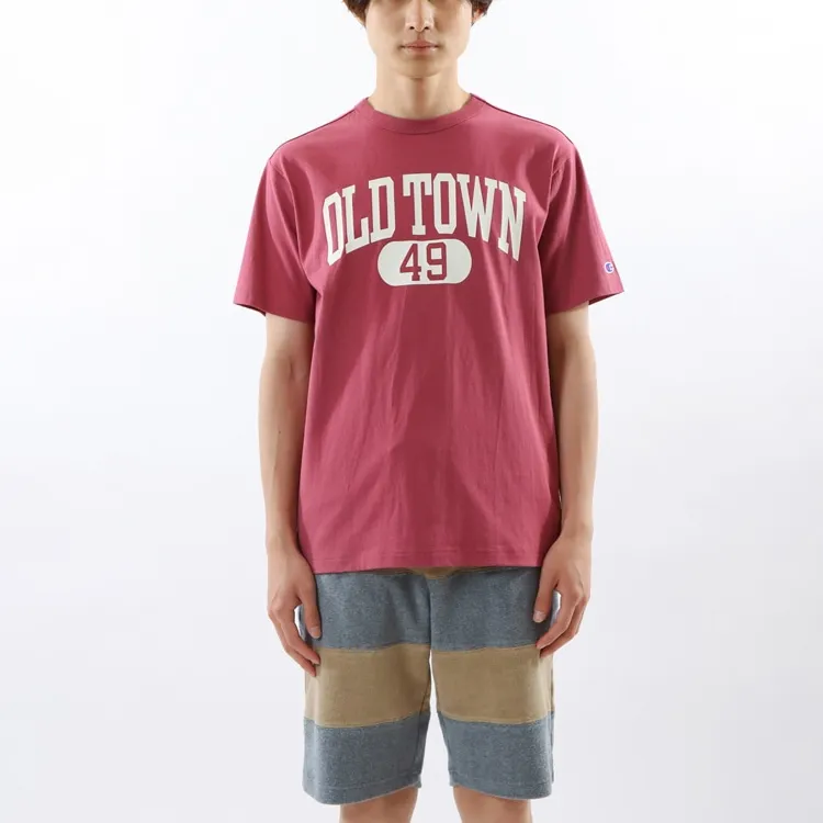 Champion T-Shirt Unisex Burgundy-2