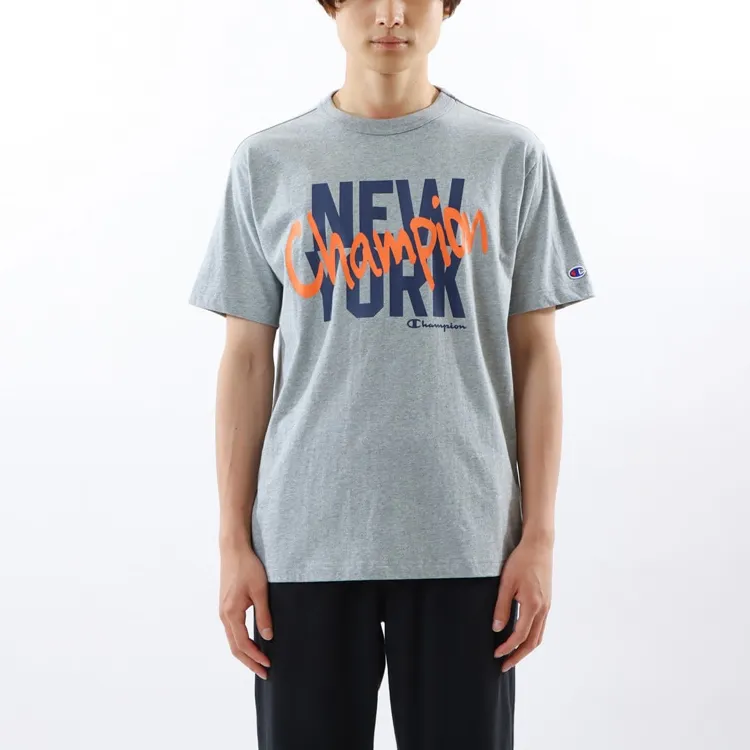 Champion T-Shirt Unisex Oxford Gray-2