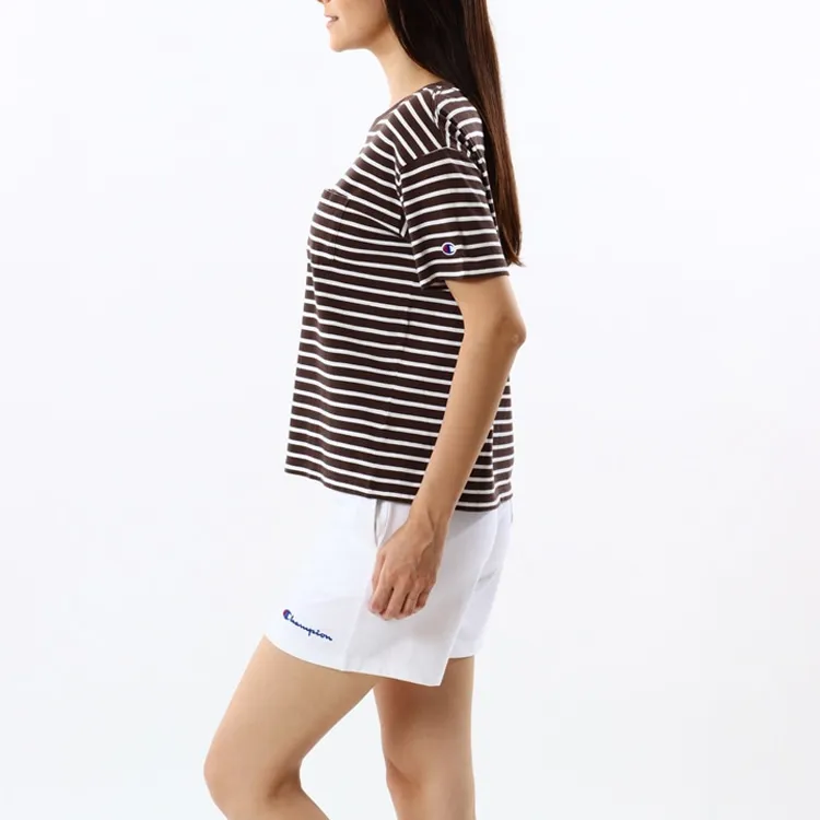 Champion T-Shirts Women's Brown-3