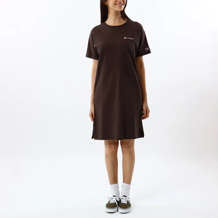 Champion SS24 Short-Sleeved Dresses Women's Brown-2