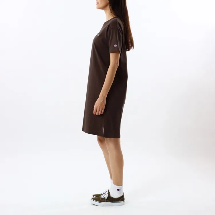 Champion SS24 Short-Sleeved Dresses Women's Brown-3