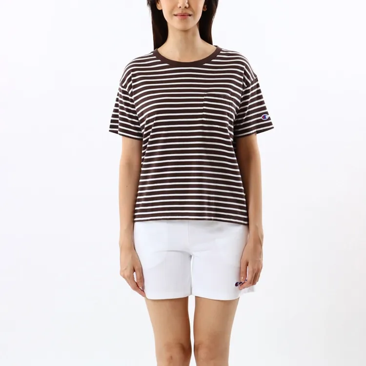 Champion T-Shirts Women's Brown-1