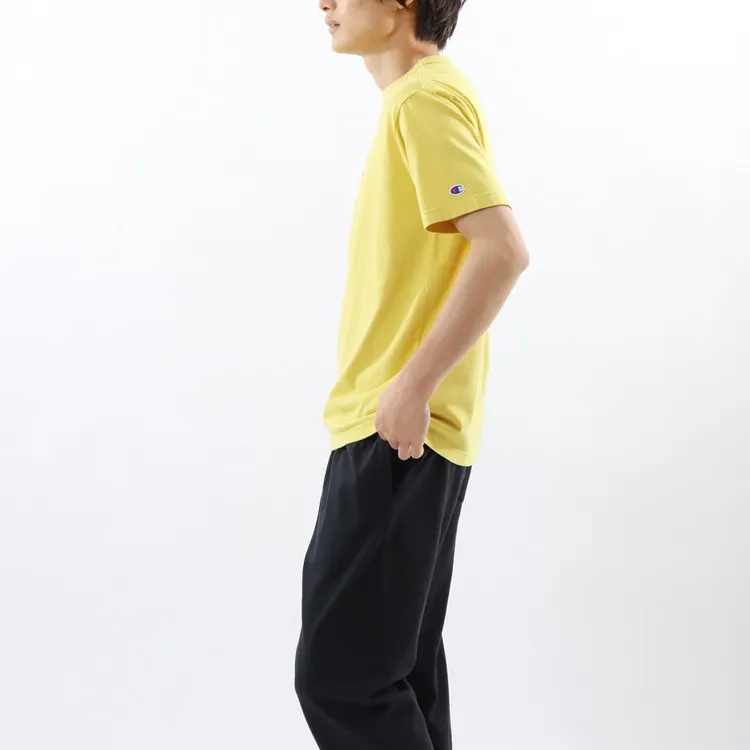 Champion T-Shirt Unisex Vintage Yellow-3