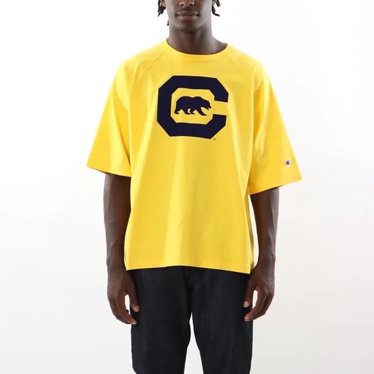 Champion T-Shirts Unisex Yellow-1