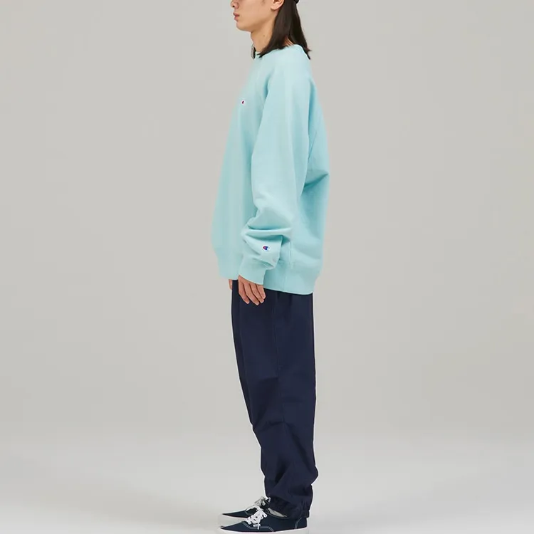 Champion SS24 Sweatshirt Unisex Light Gray Blue-3